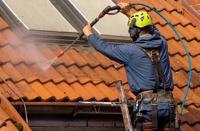 Démoussage et hydrofuge de toiture à Saint-Georges-de-Gréhaigne